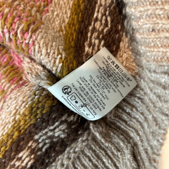 Sezane Multicolor Patterned Cardigan - Picture 6 of 6